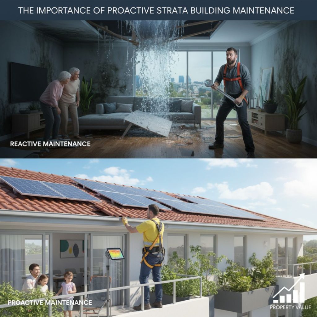 the importance of proactive strata building maintenance before and after